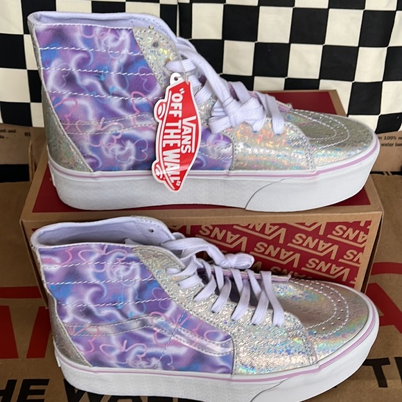 Vans Sk8-Hi Tapered Butterfly Dreams WMNS sneakers-platforms - Picture 2 of 16